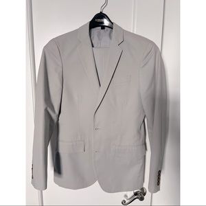 J. Crew Slim Thompson suit light grey 36s / 30x30